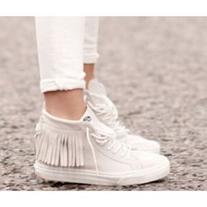 vans fringe high tops